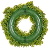 kohteita Keinotekoinen sammalseppele, koristeellinen pöydälle tai oveen, 28 cm