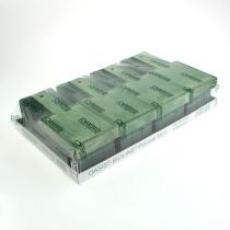 kohteita Kukkavaahtomuovitiilet puisella pohjalla 21cm x 9cm x 8cm 8 kpl