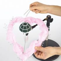 kohteita Kukkavaahtomuovi morsiuskimpun pidike Ø8cm 6 kpl