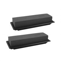 OASIS® Black Table Deco Medi kukkavaahto 4kpl