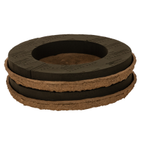 kohteita Kukka-aiheinen vaahtomuovirengas jalustalla OASIS® Renewal® Floral Foam Biolit® 38 cm 2 kpl
