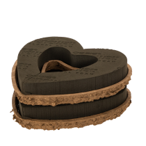 kohteita Sydämenmuotoinen kukkavaahto OASIS® Renewal® Kukkavaahto Biolit® 27 cm 2 kpl