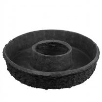 kohteita Oasis Black Biolit Plant Sormus Musta Plant Bowl Ø35cm
