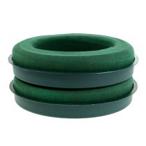 kohteita Kukkavaahtorengas kulhonvihreällä Ø30cm K4,5cm 2 kpl