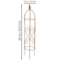 kohteita Puutarhasäleikkö, kiipeilyapu ruusuille ja muille köynnöksille, ihanteellinen puutarhasuunnittelu, 108 cm, 2 kpl.