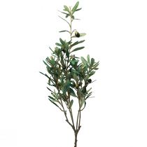 Oliivioksa keinotekoinen koristeellinen oksa oliivi koriste 84cm