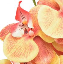 kohteita Orchid Phalaenopsis keinotekoinen 9 kukkaa punainen keltainen 96cm