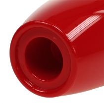 kohteita Orkidearukku kiiltävä Ø12,5cm punainen, 1 kpl