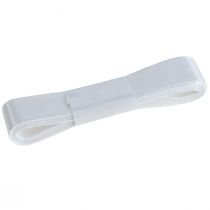 kohteita Koristeellinen lahjanauha valkoinen nauhan reuna 25mm 3m 10kpl