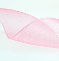 Organzanauha vaaleanpunainen 40mm 50m