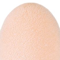 kohteita Pääsiäismunat Pienet Flocked Persikka Ruskea Valkoinen K4cm 15 Kpl