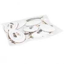 kohteita Pääsiäismunat koristemunien ripustamiseen ripustettava koristemetalli 5×7cm 8 kpl