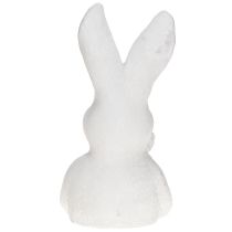 kohteita Pääsiäispupuhahmo Shabby Chic Rabbit Thinking White 11×9×20,5 cm
