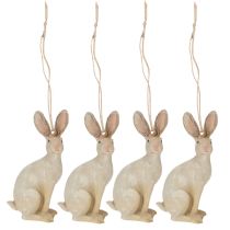 kohteita Pääsiäispupufiguuri ripustettavaksi Pääsiäiskoriste polyresin H9,5cm 4kpl