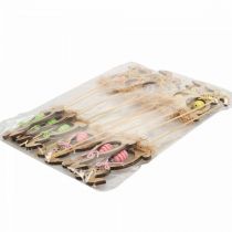 kohteita Pääsiäispupu, kukkatulpat pääsiäinen, puputulpat 8,5cm 12kpl