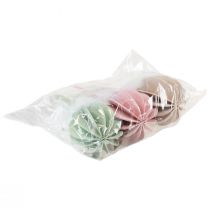 kohteita Pääsiäispupun pöytäkoriste puinen pupu värillinen 5,5×15cm 3 kpl