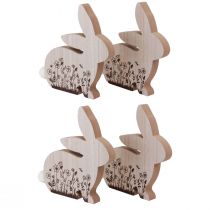 kohteita Pääsiäispuput puupuput istuvat luonnonruskeat 18,5×18cm 4 kpl