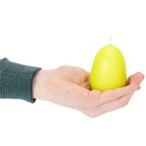 kohteita Pääsiäiskynttilät, munanmuotoiset, munanmuotoiset pääsiäiskynttilät, limenvihreät, 9 cm, 20 h, 6 kpl