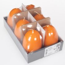 kohteita Munanmuotoinen kynttilä pääsiäiskoristeeseen, täydellinen pääsiäistunnelma kotiin, 9 cm, 20 h, 6 kpl