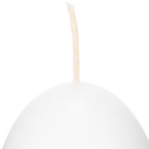 kohteita Pääsiäiskynttilät, munanmuotoiset, erityiset pääsiäiskynttilät, valkoiset, 9 cm, 6 kpl
