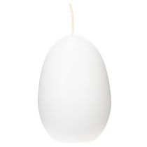 kohteita Pääsiäiskynttilät, munanmuotoiset, erityiset pääsiäiskynttilät, valkoiset, 9 cm, 6 kpl