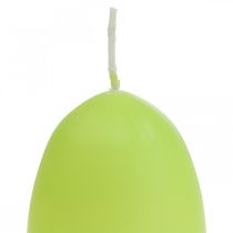Pääsiäiskynttilät munamuoto, munakynttilät pääsiäislime Ø4,5cm K6cm 6kpl