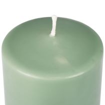 PURE pilarikynttilä vihreä smaragdi Wenzel kynttilät 130/70mm