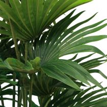 kohteita Palmu koristeellinen viuhka palmu tekokasveja ruukku vihreä 80cm