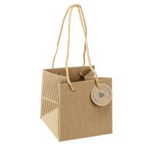 kohteita Paperinen kukkaruukku kasvipussi folio luonnollinen 10,5cm 10 kpl