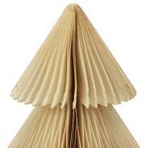 kohteita Paperi joulukuusi paperi Joulukuusi kerma kulta H30cm