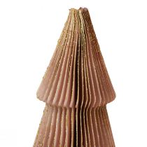 kohteita Paperinen joulukuusi Fir Tree Pieni Bordeaux H30cm