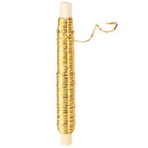 kohteita Paperijohto lanka kääritty Ø0,8mm 22m kultaa