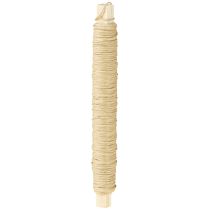 kohteita Paperijohto lanka kääritty Ø0,8mm 22m luonto