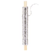 kohteita Paperijohto kääritty lankaan Ø0,8mm 22m hopeaa