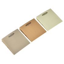 kohteita Paperipussi 12 cm ruskea kermanbeige lahjapussi 6 kpl