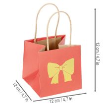 kohteita Lahjakassipaperia nauhakuviolla 12 cm 8 kpl