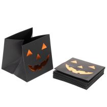kohteita Paperipussi kurpitsankasvojen istutuslaatikko Halloween-koriste 10 cm 6 kpl