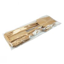 kohteita Paperikassit kahva istutuspaperi luonnollinen 11,5×11,5×18,5cm 8 kpl