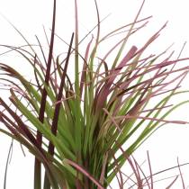Sedge ruoho ruukussa keinotekoinen vihreä, punainen violetti 45cm