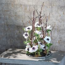 kohteita Hedgehog Kenzan Ikebana suorakulmainen hopea messinki 60×45mm
