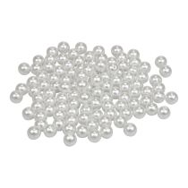 Koristehelmet askarteluhelmien pujottamiseen valkoiset 8mm 300g