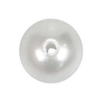 Koristehelmet askarteluhelmien pujottamiseen valkoiset 8mm 300g