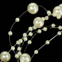 kohteita Pearl Necklace Champagne Ø3 - 8mm L3m