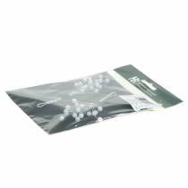 kohteita Helmenoksa valkoinen L18cm 2 kpl