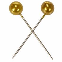 kohteita Pearl Head Pins Gold Ø15mm 75mm