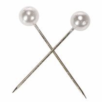 kohteita Pearl Head Pins Valkoinen Ø15mm 75mm