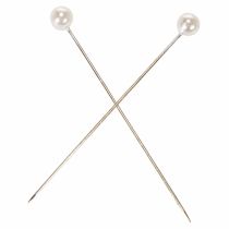 kohteita Helmipääpiikit Ø6mm 65mm Valkoinen