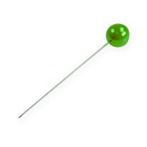 kohteita Pearl Head Pins Apple Green Ø10mm 60mm