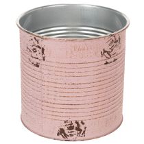 kohteita Ruukku, antiikkiruusu, koristeellinen metallilaatikko, vintage, Ø15,5cm K15cm