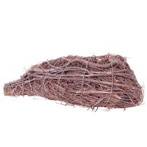kohteita Koristeellinen sydän oksista ja istutusfoliosta, 20 cm, 2 kpl